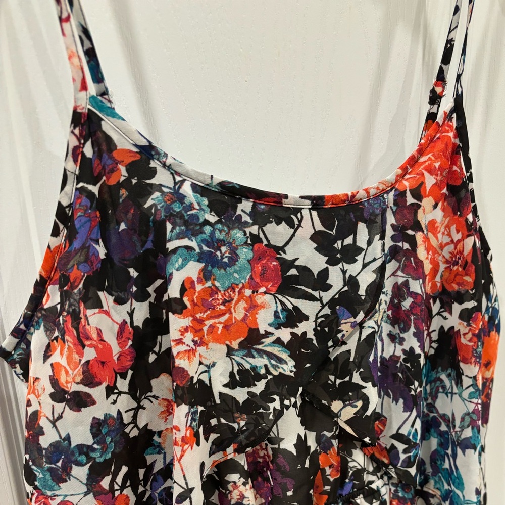 Multi color maxi sundress